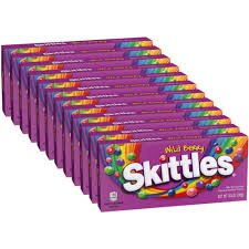 Skittles Wild Berry Theater Box 12 Ct 3.5 Oz