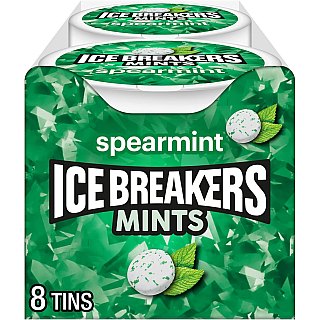 Ice Breakers Spearmint Mints 1.5 oz 8ct