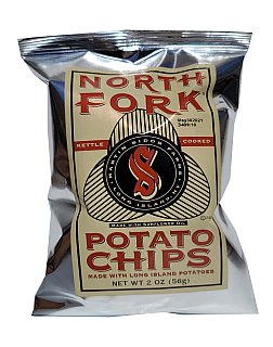 North Fork Kettle Potato Chips Original SALTED 2oz 24ct