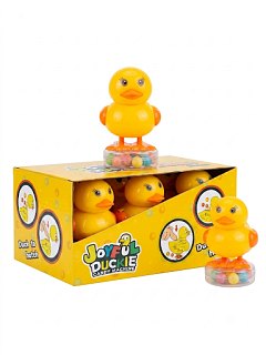 Joyful Duckie Duck Candy Laying Machine Toy 12 ct Tray