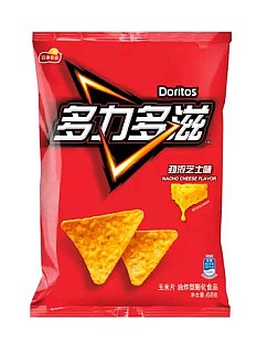 Doritos Taiwan Import Chips Nacho Cheesier Flavor 1.4 oz 12 ct
