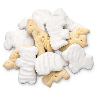 Albanese Yogurt White Covered Animal Crackers 5lb