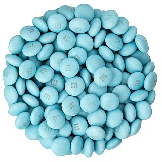 LIGHT BLUE PASTEL M&M Colorworks Chocolate Candy 5lb (1)