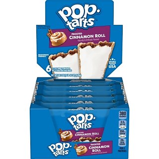 Pop-Tarts Frosted Cinnamon Roll Toaster Pastry 3.3oz 6ct