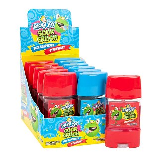 Ricky Joy Sour Crush Blue Raspberry Strawberry Gel 1.59oz 12ct