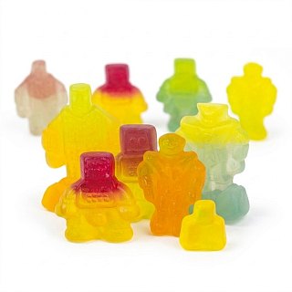 Vidal Robot Gummy Candy Assorted  Fruit Flavors 2.2 lbs