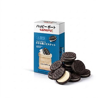 Gangfu Import Vanilla Cream Flavor Sandwich Cookies 1.76oz Box 12ct