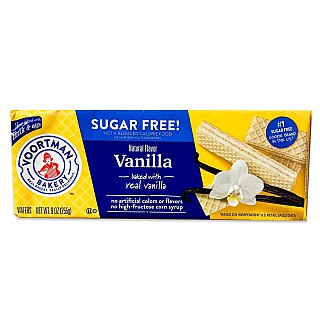 Voortman Sugar Free Vanilla Wafers 9oz 6 Pack