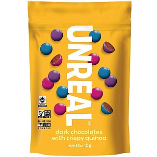 UNREAL Dark Chocolate Crispy Gems 5 oz 6 Pack