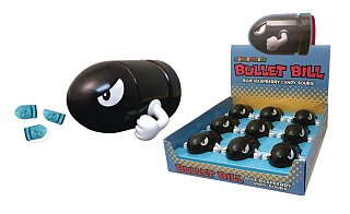 Boston America Super Mario Nintendo Bullet Bill Candy Sours 9ct