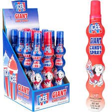 Koko'S Icee Giant Candy Spray 12 Count Tray