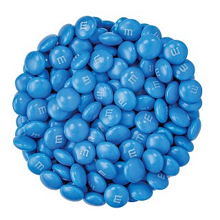 BLUE M&M Colorworks Chocolate Candy 5lb