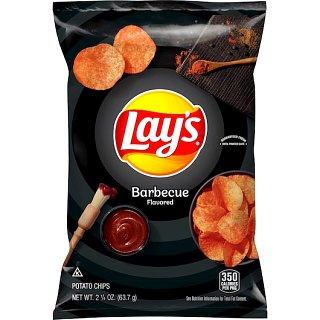 Lay's Bbq Potato Chips 2.25 oz 24 ct XVL