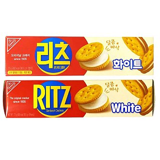 Ritz Korea Import White Chocolate Sandwich Crackers 2.7 oz 6ct