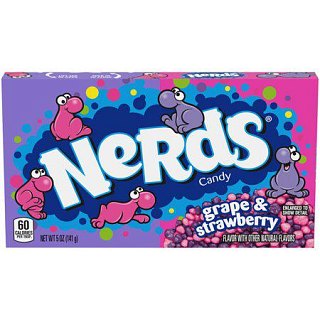 Nerds 5 Oz Grape Strawberry Theater Box