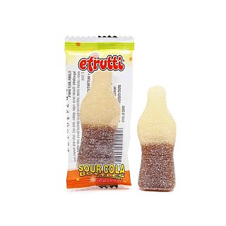 Efrutti Sour Cola Bottle Gummies Individually Wrapped 130 ct 2 lb