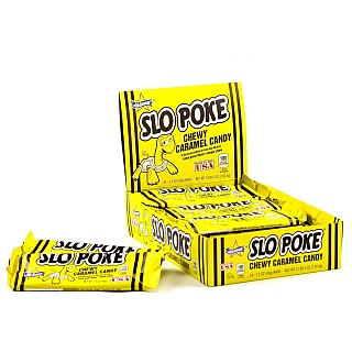 Atkinson Slo Poke Bar Chewy Caramel Bars 1.5 oz 24 ct
