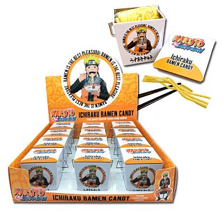 Boston America Naruto Ichiraku Ramen Candy Noodles 1.5 oz 12ct