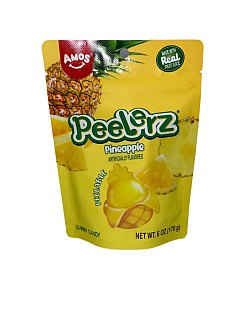 Peelerz Gummy Pineapple 12 Count 6 Ounce