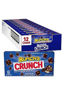Buncha Crunch Milk Chocolate 3.2 ounce 12 count Theater Box Concession