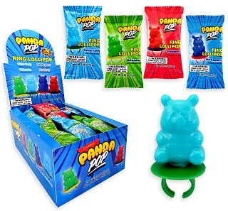 Panda Bear Ring  Lollipop 24 ct Tray