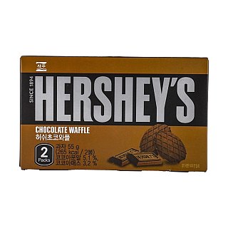 Hershey Korea Import Chocolate Waffle 1.94 oz 8ct Tray
