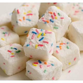 Cavalier Birthday Cake Infused Marshmallows 11 Pound Case