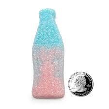 Gustafs Giant Bubble Gum Sour Bottles 2.2 Pound Bag