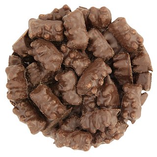 Koppers DARK Chocolate Gummy Bears 4 Pound Bag