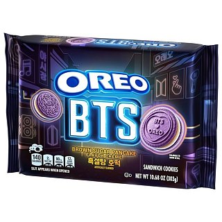 Oreo BTS Brown Sugar Pancake Cookies 10.68oz Case of 12