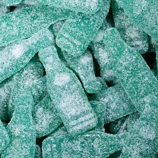 Grahns Swedish Sour FRUIT Soda Gummy Candy Bottles  7 lbs