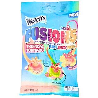 Welch Juiceful Fusions Fruit Snack Citrus Surge 4oz 12 ct