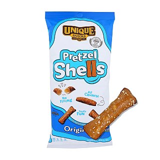 Unique Snacks SHELLS Pretzels 10 oz 12 ct
