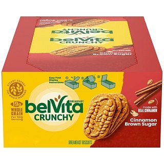 Belvita Crunchy Cinnamon & Brown Sugar Breakfast Bars 1.76 oz 8ct