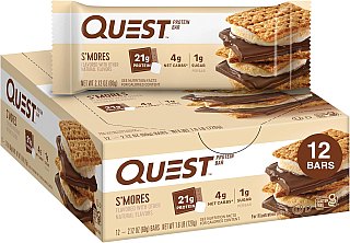Quest Protein Bar S'Mores Smores 12 ct