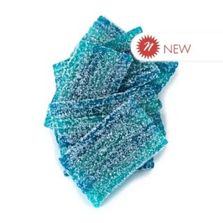 Dorval Snax Mini Berry Blue Sour Power Candy Belt 6.6 lb Vegan