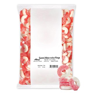 Albanese Watermelon Rings 4.5 Pound bag