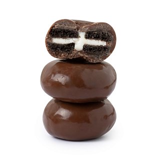 Clever Mini Milk Chocolate Covered Sandwich Cookies 2.5 lb