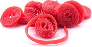 Gerrit Broadway Wheels Strawberry Red Licorice 4.4 lb bag