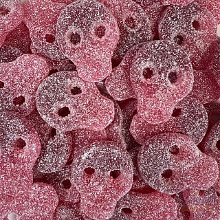Matthijs Swedish Granatapple Pomegranate Cherry Skull Gummy  4.4lb