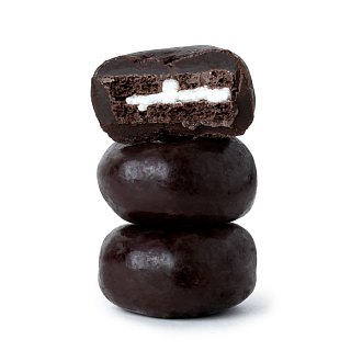 Clever Mini DARK Chocolate Covered Sandwich Cookies 2.5 lb