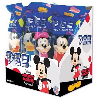 Pez Candy Disney Mickey and Friends Assortment 12 COUNT