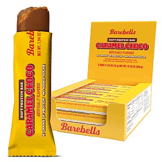 Barebells Protein Bar Caramel Choco SOFT 1.94 oz 12 ct