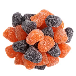 Zachary Spice Drops Orange & Black Halloween Chewy Candy 5 lb