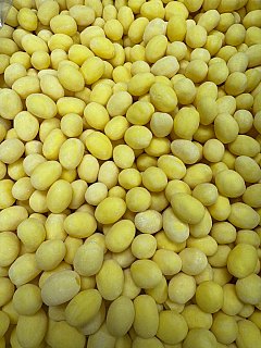 Giant Sanded Sugar Lemon Drop Hard Candy 5lb
