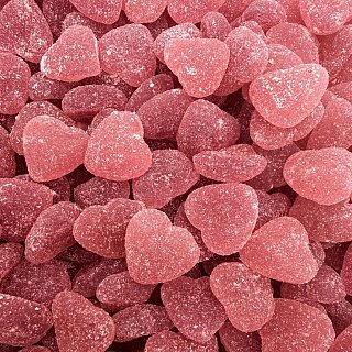 Sour Cherry Heart Dye Free Jelly Gummy Candy 5.5 lb