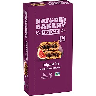 Nature's Bakery Whole Wheat Fig Bars Original Fig 2oz 12 ct
