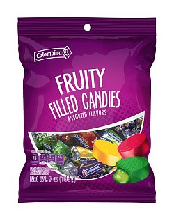 Colombina Fruity Delight Assorted Hard Candy 7oz Bag 12ct