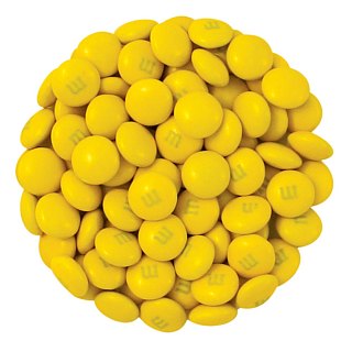 YELLOW M&M Colorworks Chocolate Candy 5lb