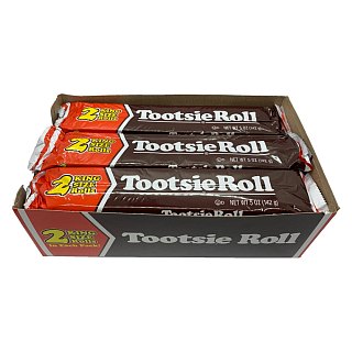 Tootsie Roll Giant Chewy Chocolate Candy King Size 5 oz 15 ct